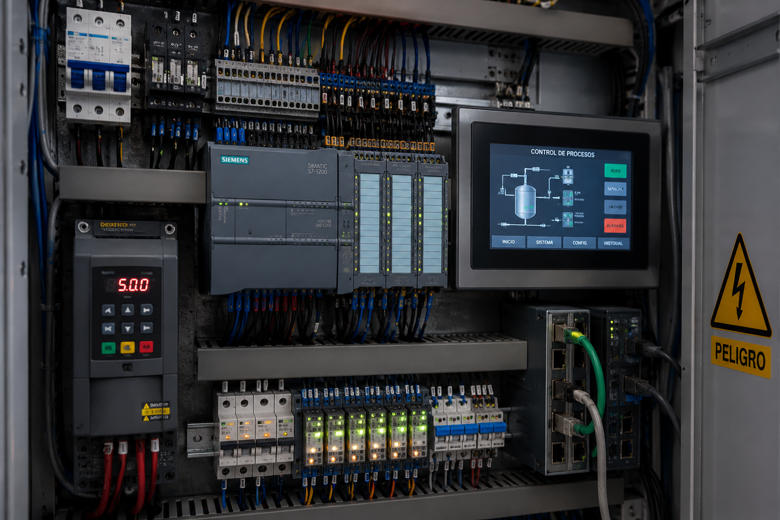 Automatización y control industrial